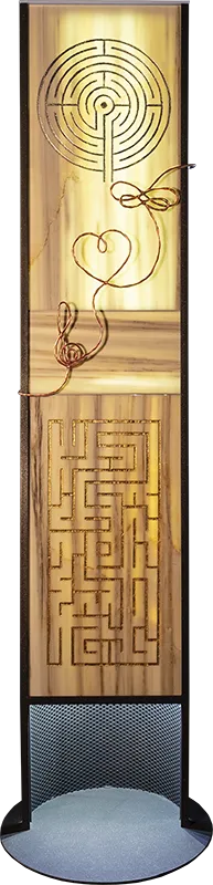 Ariadne's Thread, luminous state — Totem series
